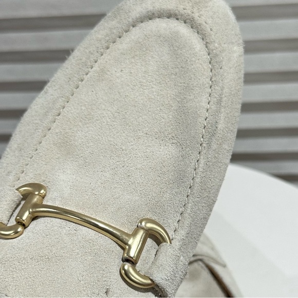 🌸BORN🌸 Size: Lareina Cream Suede Mule 11M - Picture 9 of 14